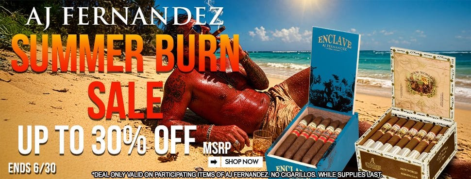 AJ Fernandez Summer Burn Sale