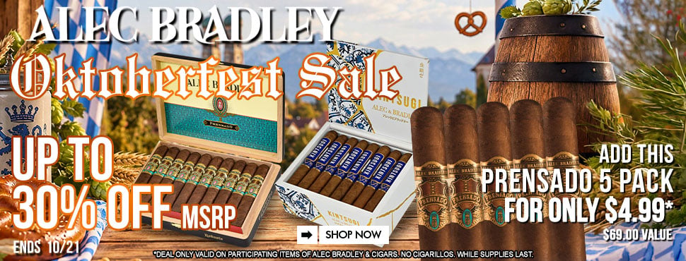 Alec Bradley Oktoberfest Sale