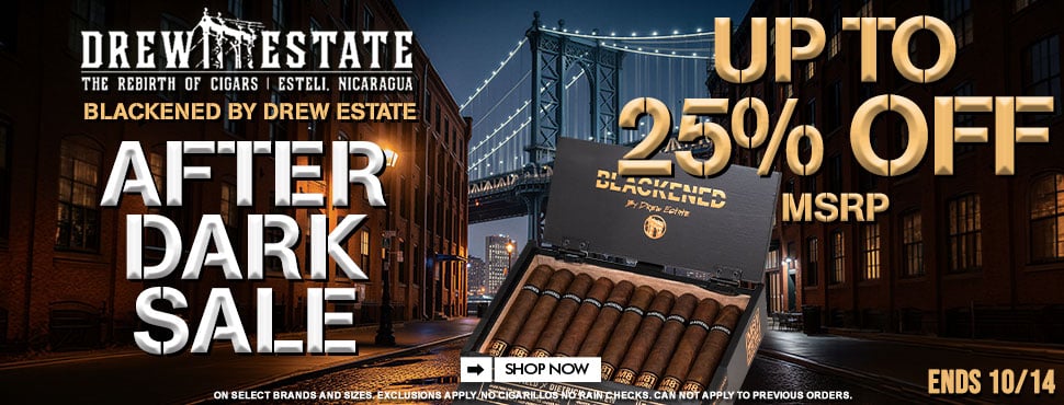 Blackened by Drew Estate After Dark Sale