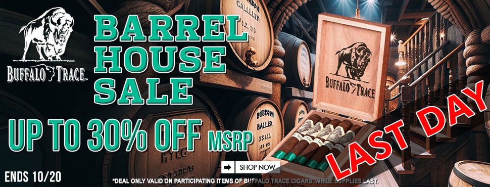 Buffalo Trace Barrelhouse Sale LAST DAY