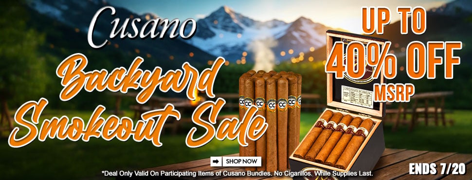 Cusano Backyard Smokeout Sale