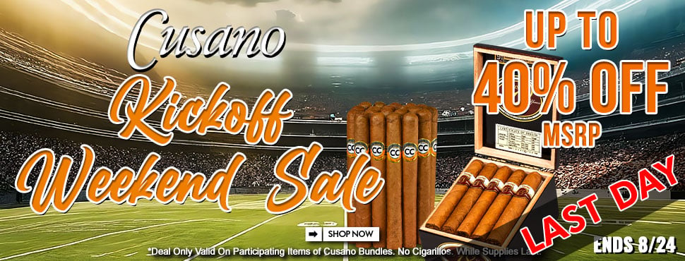 Cusano Kickoff Weekend Sale LAST DAY