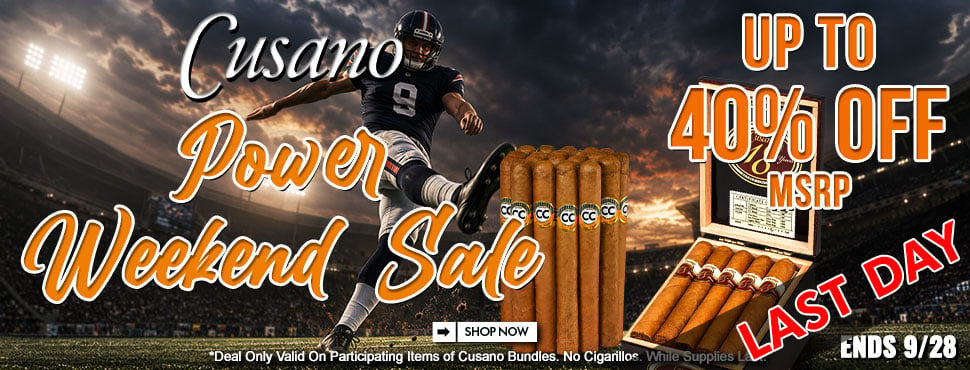 Cusano Power Weekend Sale LAST DAY