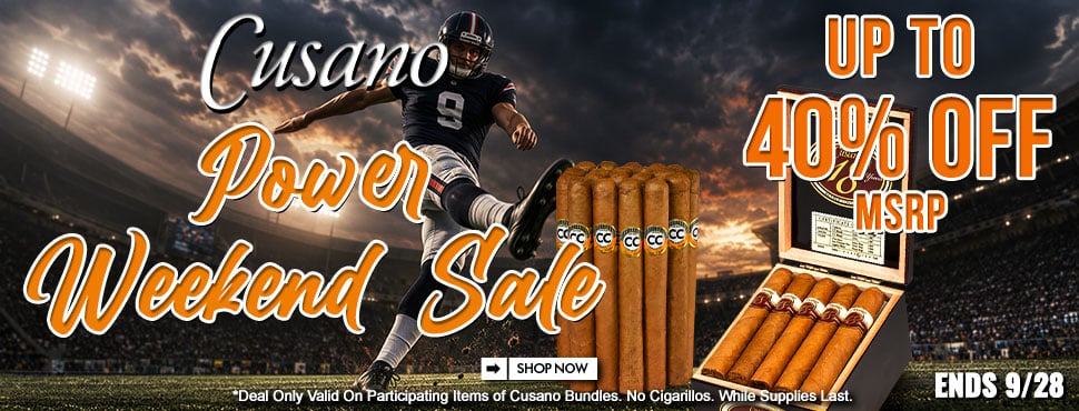 Cusano Power Weekend Sale