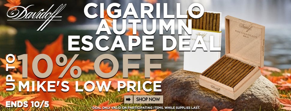 Davidoff Cigarillo Autumn Escape Deal