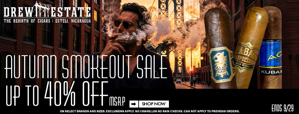 Drew Estate Autumn Smokeout Sale