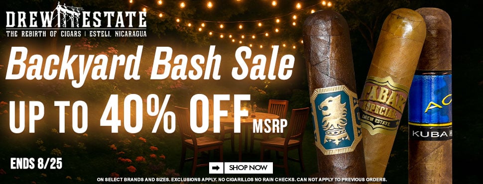 Drew Estate Backyard Bash Sale