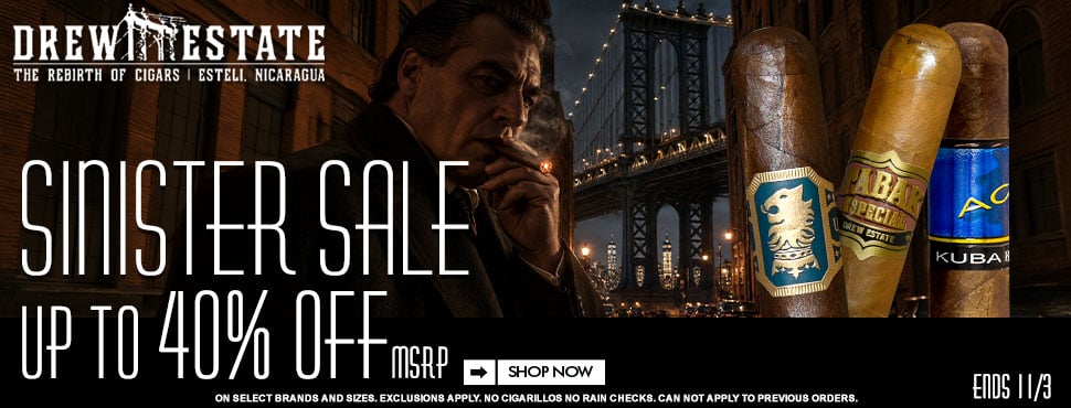 Drew Estate Sinister Sale