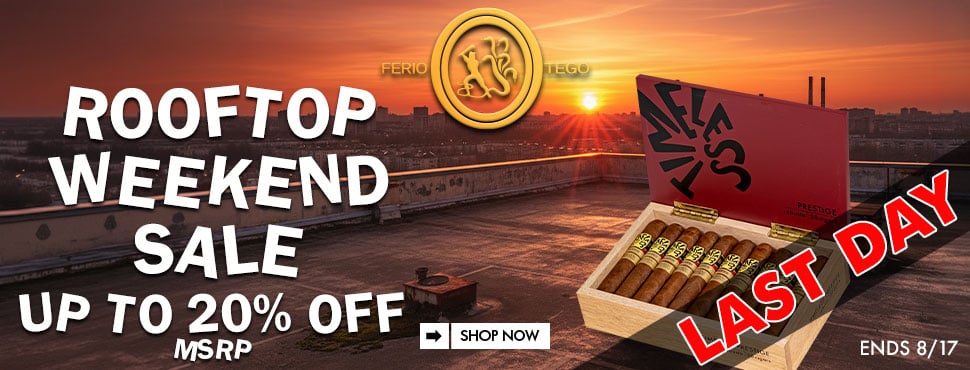 Ferio Tego Rooftop Weekend Sale LAST DAY