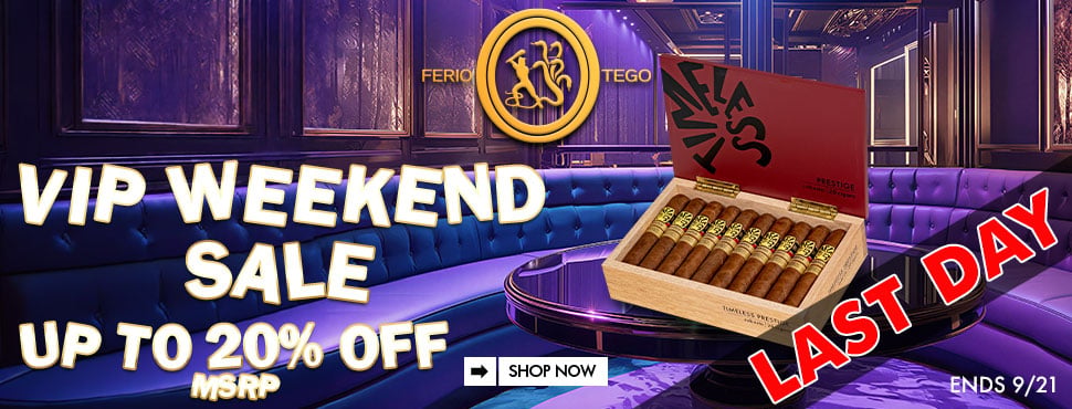Ferio Tego VIP Weekend Sale LAST DAY