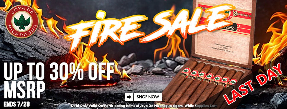 Joya De Nicaragua Fire Sale