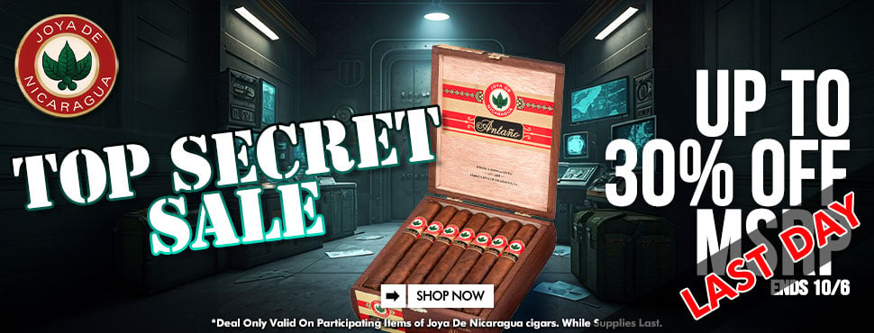 Joya De Nicaragua Top Secret Sale LAST DAY