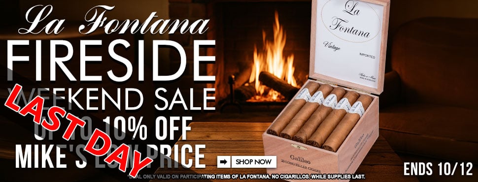 La Fontana Fireside Weekend Sale LAST DAY