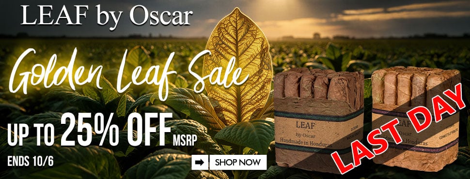 Leaf by Oscar Golden Leaf Sale LAST DAY