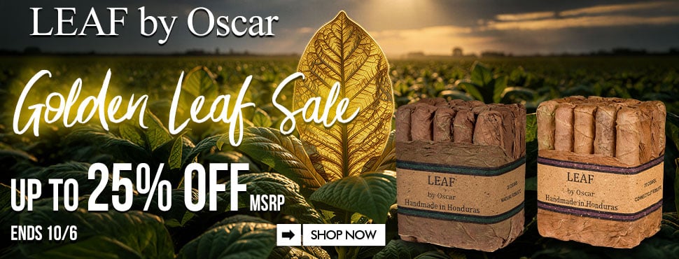 Leaf by Oscar Golden Leaf Sale