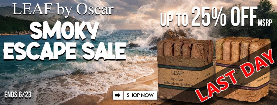 Leaf by Oscar Smoky Escape Sale LAST DAY