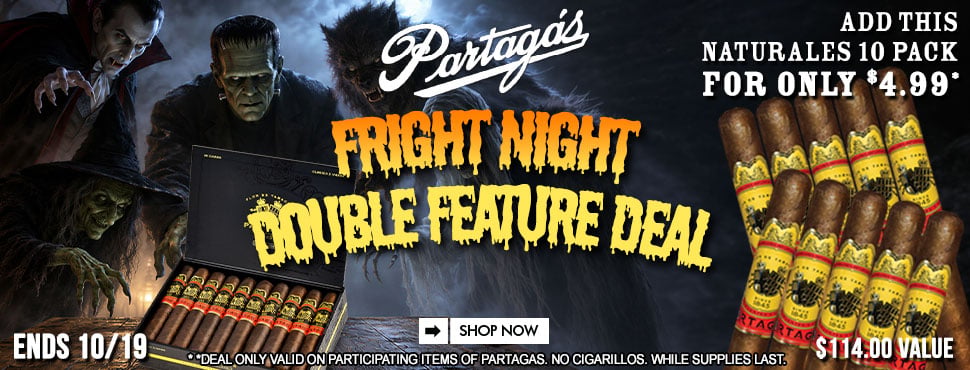 Partagas Fright Night Double Feature Deal