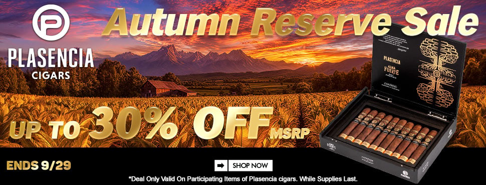Plasencia Autumn Reserve Sale