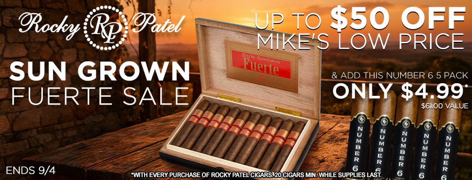 Rocky Patel Sun Grown Fuerte Sale