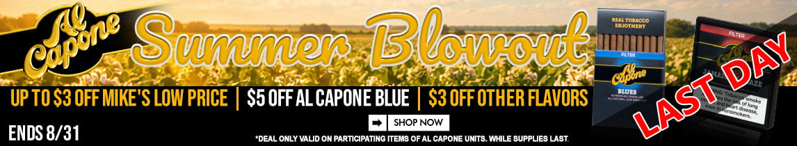 Al Capone Summer Blowout Sale LAST DAY