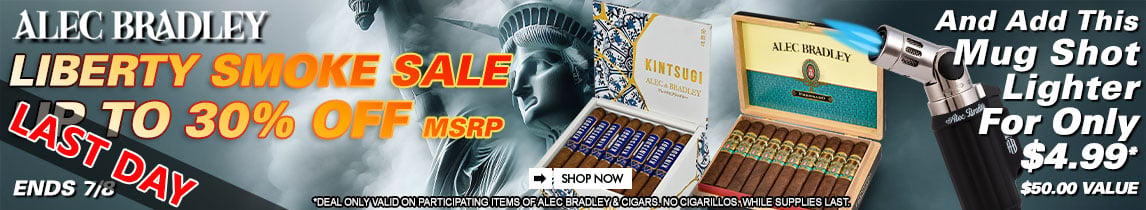 Alec Bradley Liberty Smoke Sale LAST DAY