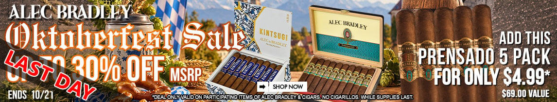 Alec Bradley Oktoberfest Sale LAST DAY