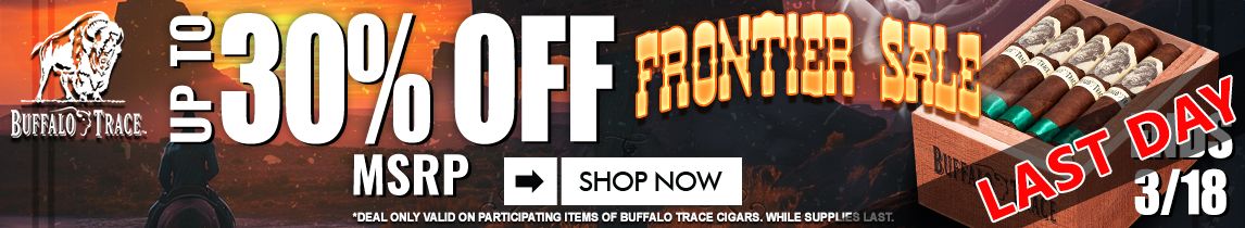 Buffalo Trace Frontier Sale LAST DAY