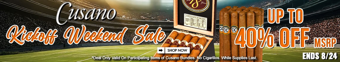 Cusano Kickoff Weekend Sale