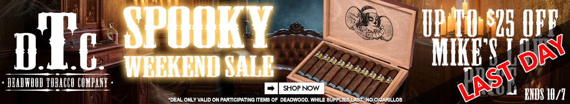 Deadwood Spooky Weekend Sale