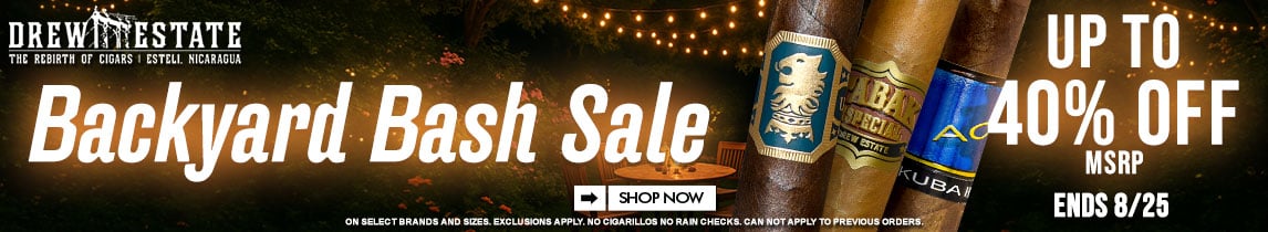 Drew Estate Backyard Bash Sale