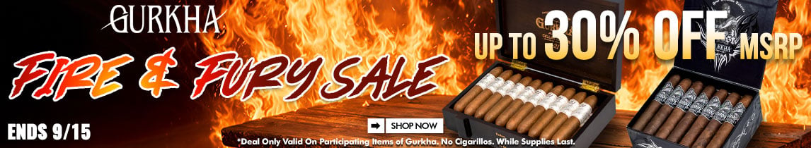 Gurkha Fire & Fury Sale