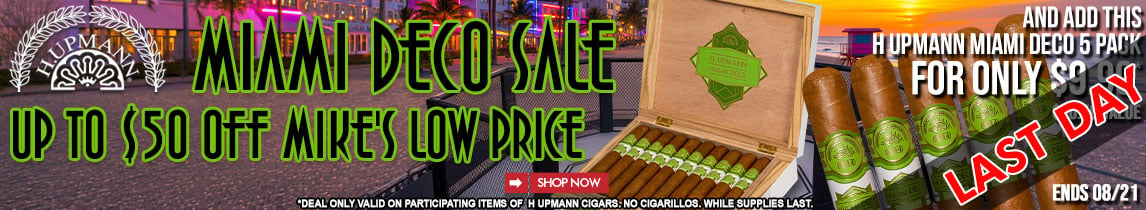H Upmann Miami Deco Sale LAST DAY