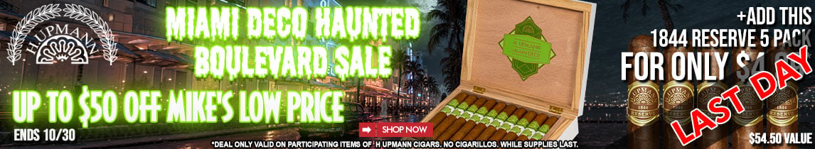 H Upmann Miami Deco Haunted Boulevard Sale LAST DAY
