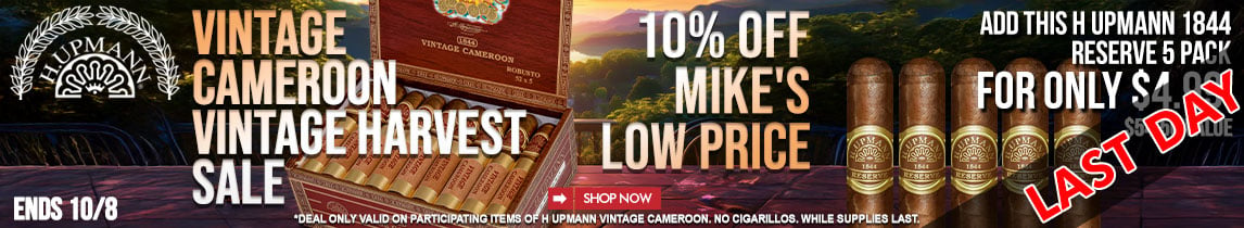 H. Upmann Vintage Cameroon Vintage Harvest Sale LAST DAY