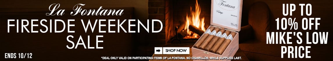 La Fontana Fireside Weekend Sale