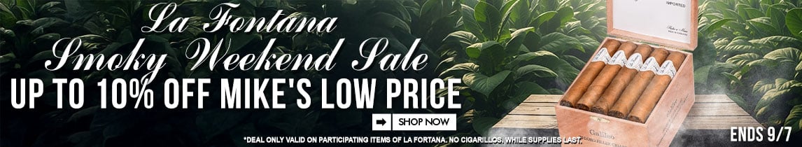 La Fontana Smoky Weekend Sale