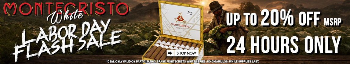 Montecristo White Labor Day Flash Sale