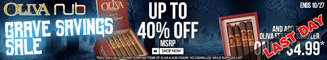 Oliva & Nub Grave Savings Sale LAST DAY