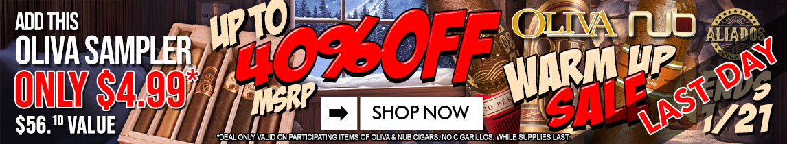 Oliva / Nub Warm Up Sale LAST DAY