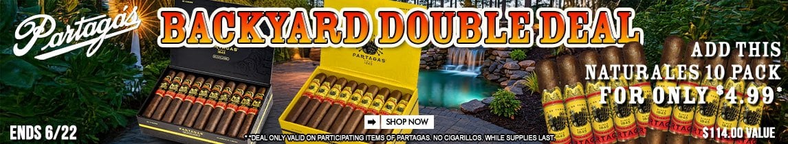 Partagas Backyard Double Deal