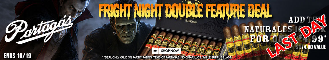 Partagas Fright Night Double Feature Deal