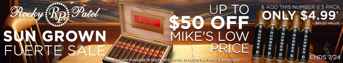 Rocky Patel Sun Grown Fuerte Sale