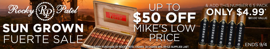 Rocky Patel Sun Grown Fuerte Sale