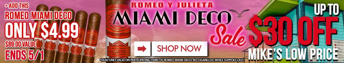 Romeo Miami Deco Sale