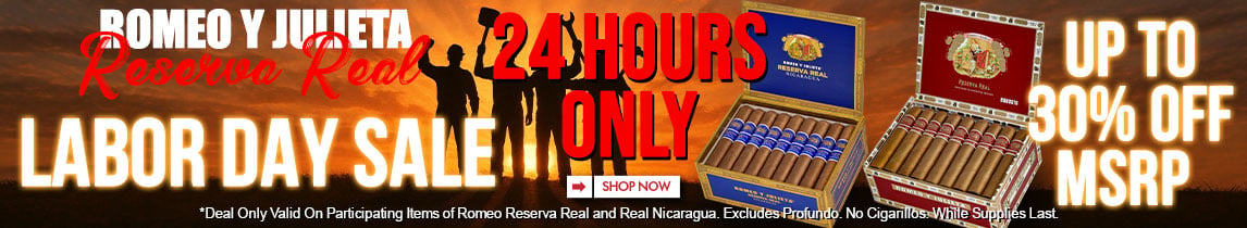 Romeo Reserva Real Labor Day Sale