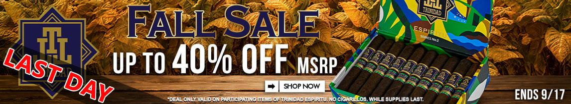 Trinidad Espiritu Fall Sale LAST DAY